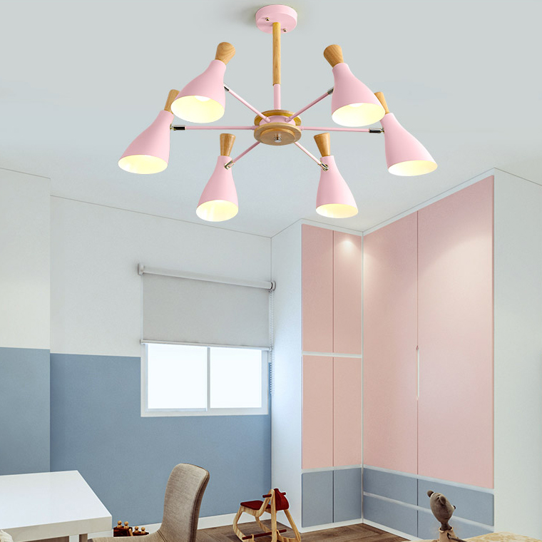 Люстра на штанге TUNE L6 Yellow by ImperiumLoft