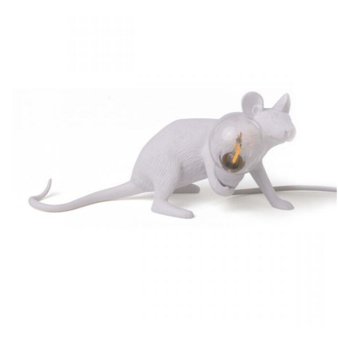 Настольная лампа Seletti Mouse Lamp Lyie Down USB 15222
