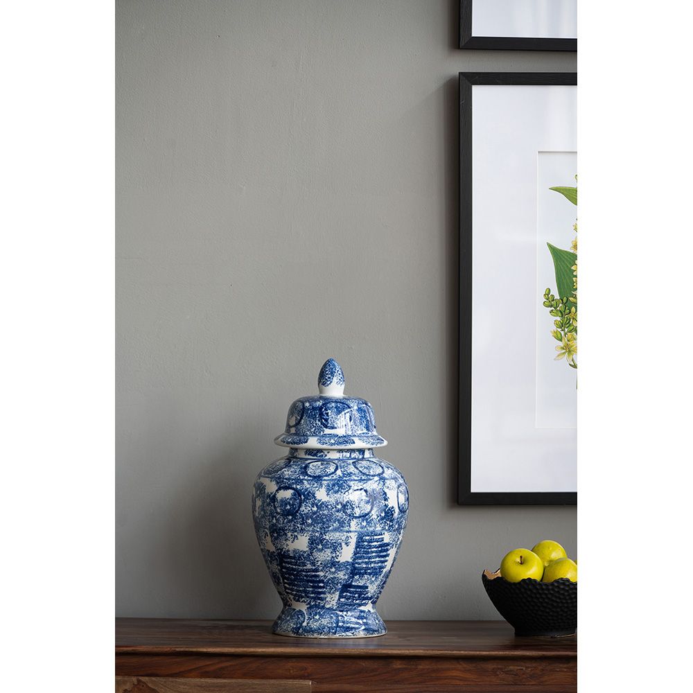 Ваза с крышкой Glasar 9004