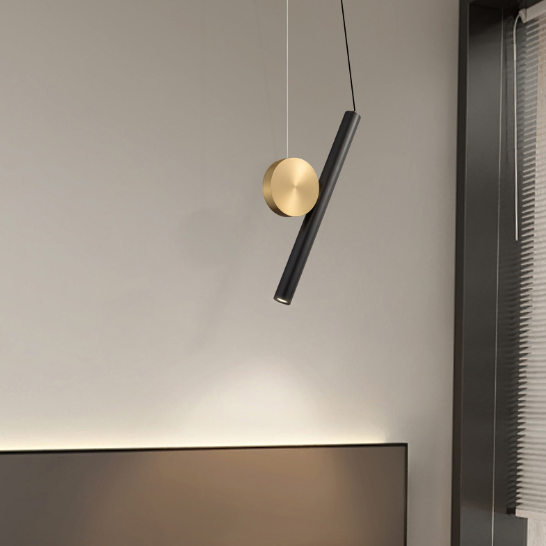 Подвесной светильник DROTT B Brass Black by ImperiumLoft