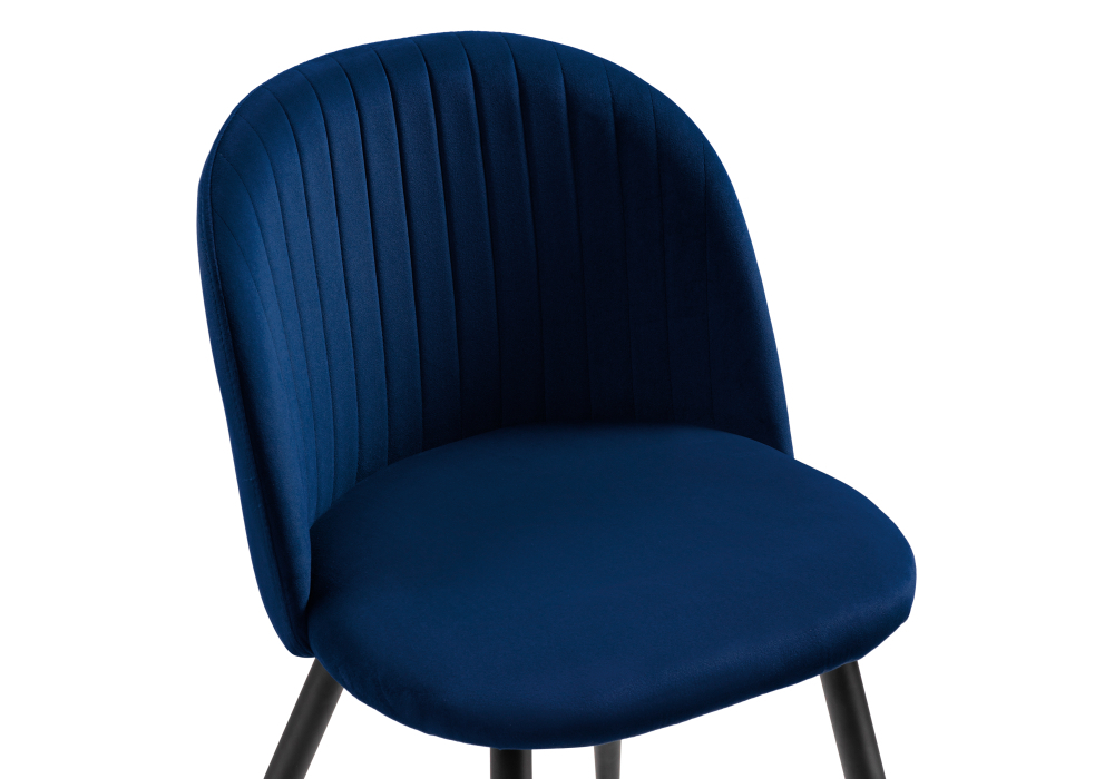 Стул Woodville Gabi 1 dark blue / black 15353