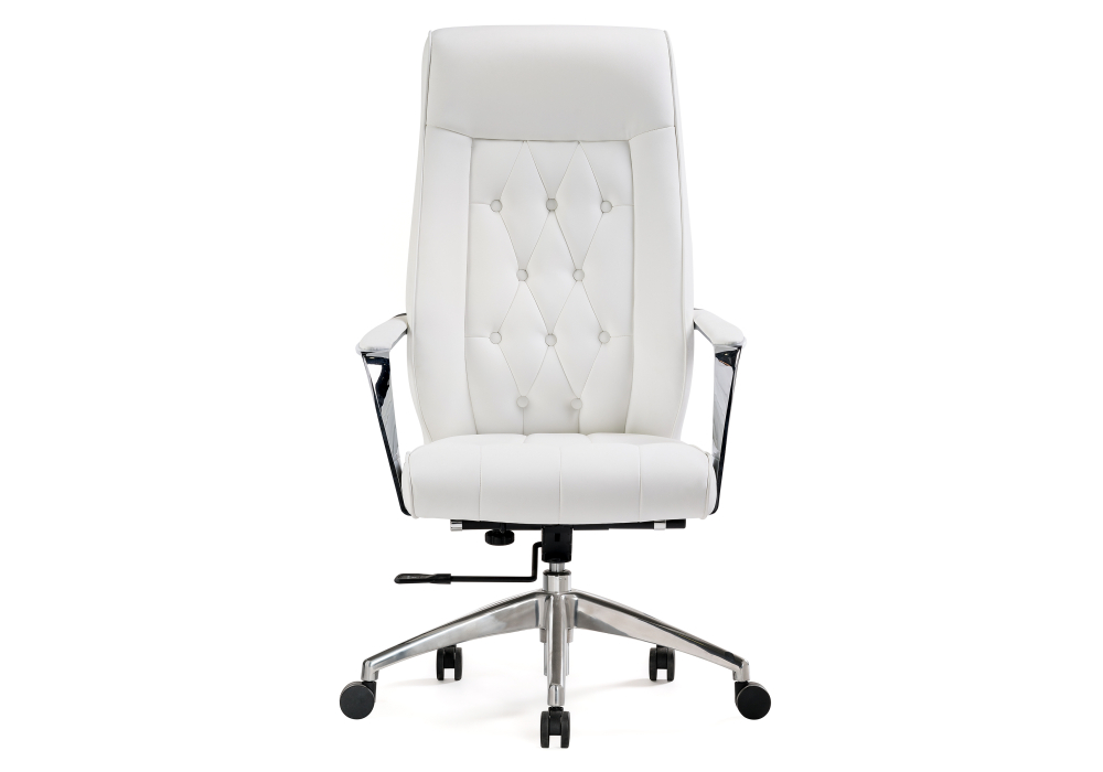 Стул Woodville Sarabi white / satin chrome 15424