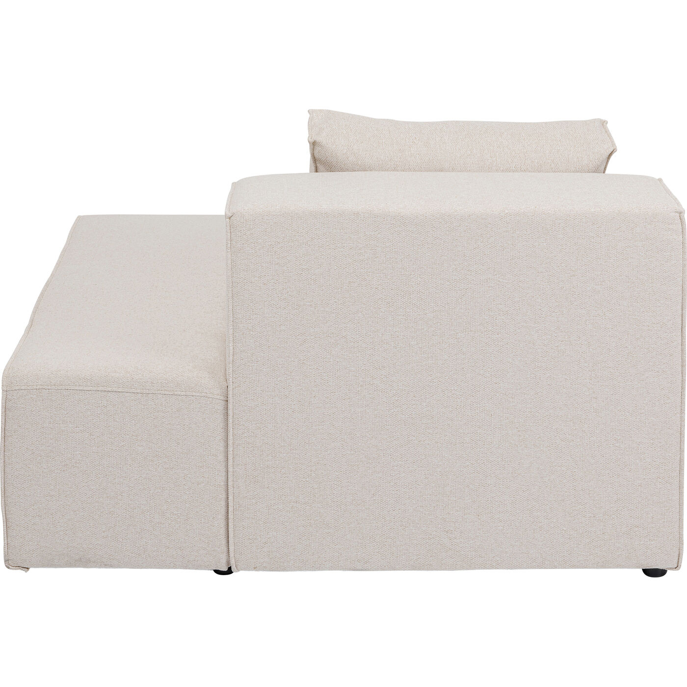 Оттоманка правосторонняя Infinity Ottomane Semi Elements Cream Right KARE 86256