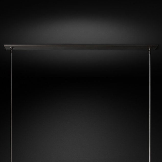 Люстра Restoration Hardware Ravelle Linear 59" Bronze