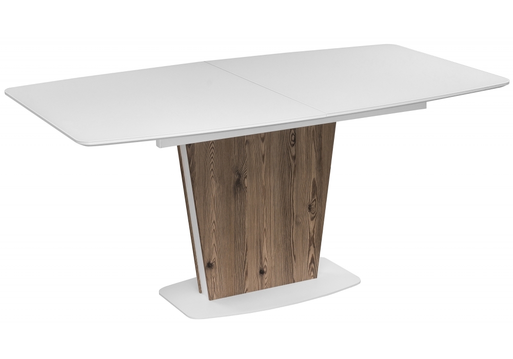 Стол Woodville Оливер белый / лиственница горная 462107