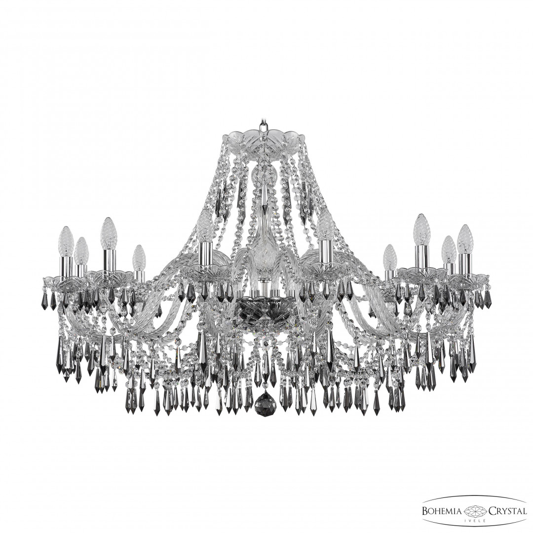 Люстра хрустальная 1403/12/300 Ni K731