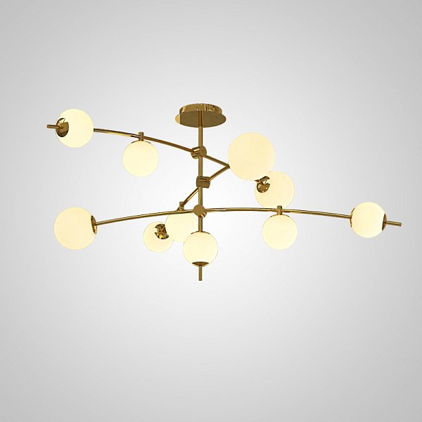 Потолочная люстра NEANDER Brass by ImperiumLoft