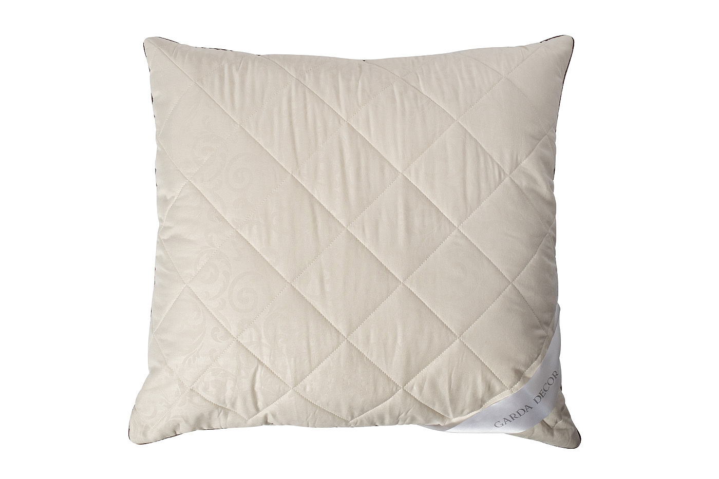 Подушка "Персей" 70х70см верблюжья шерсть Garda Decor 104BP-PSHMV7- BEG