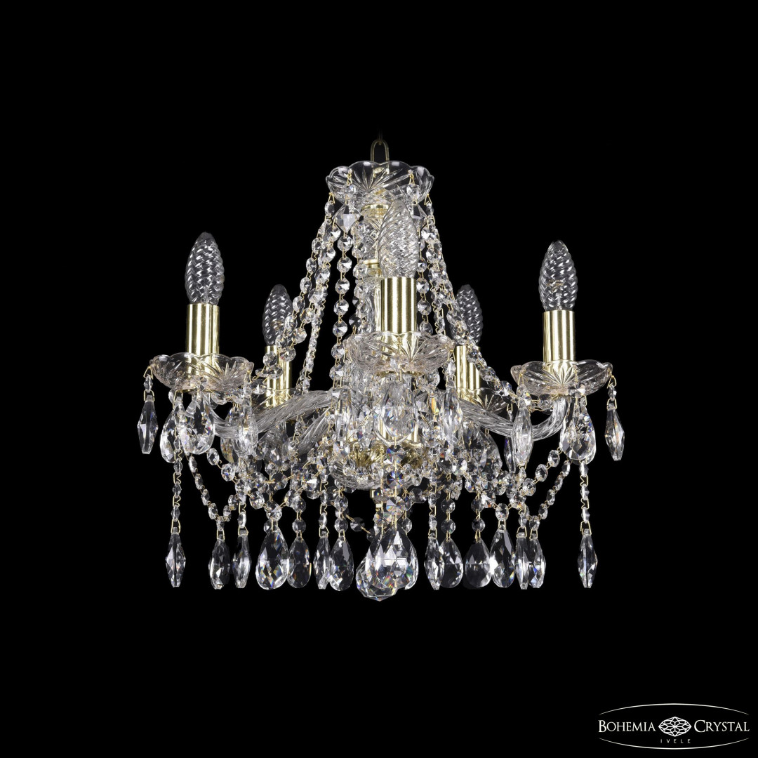 Люстра хрустальная 1413/5/141 G