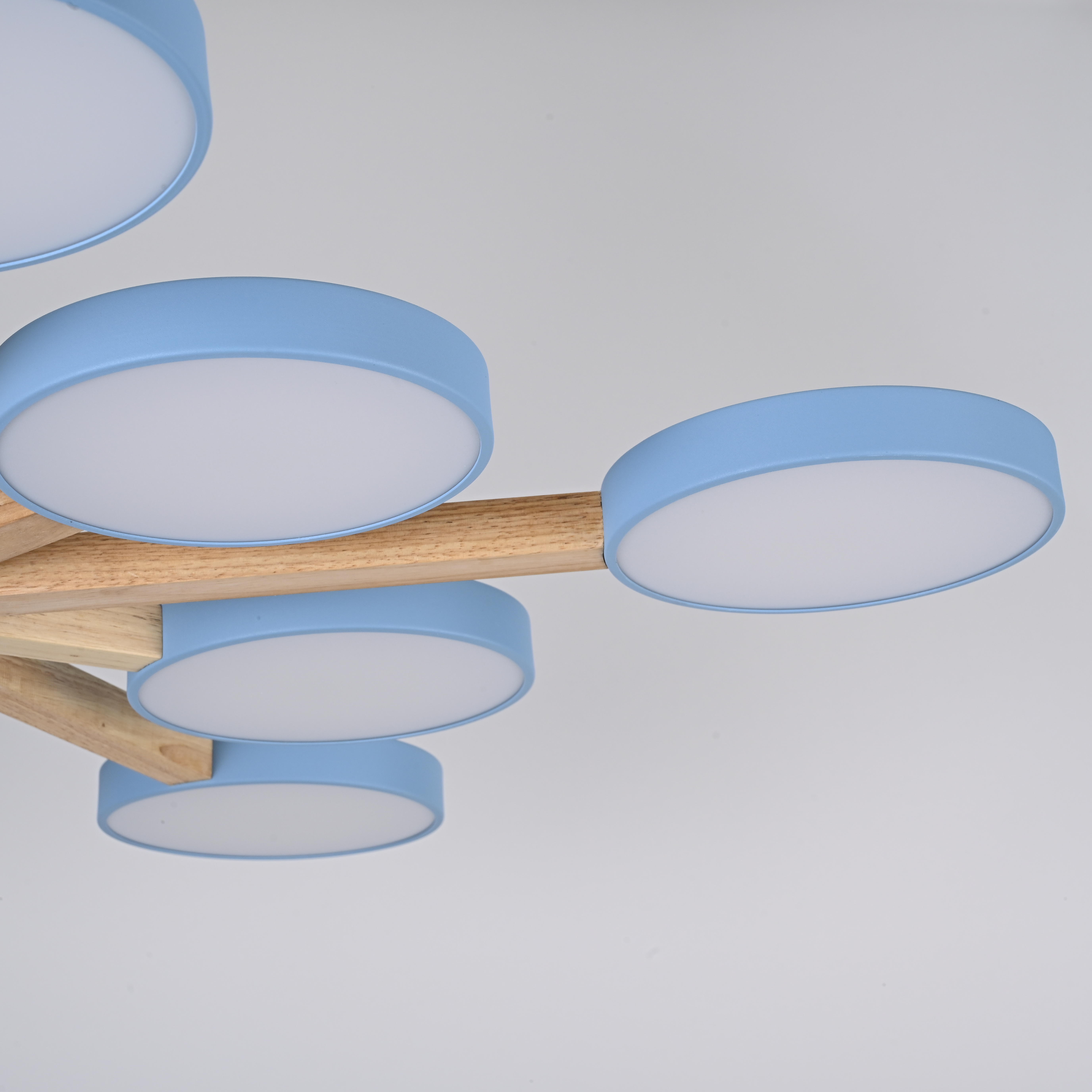 Потолочный светильник TURNA L10 Blue by ImperiumLoft