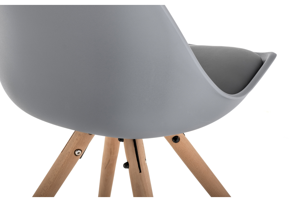 Стул Woodville Bonito серый 11328
