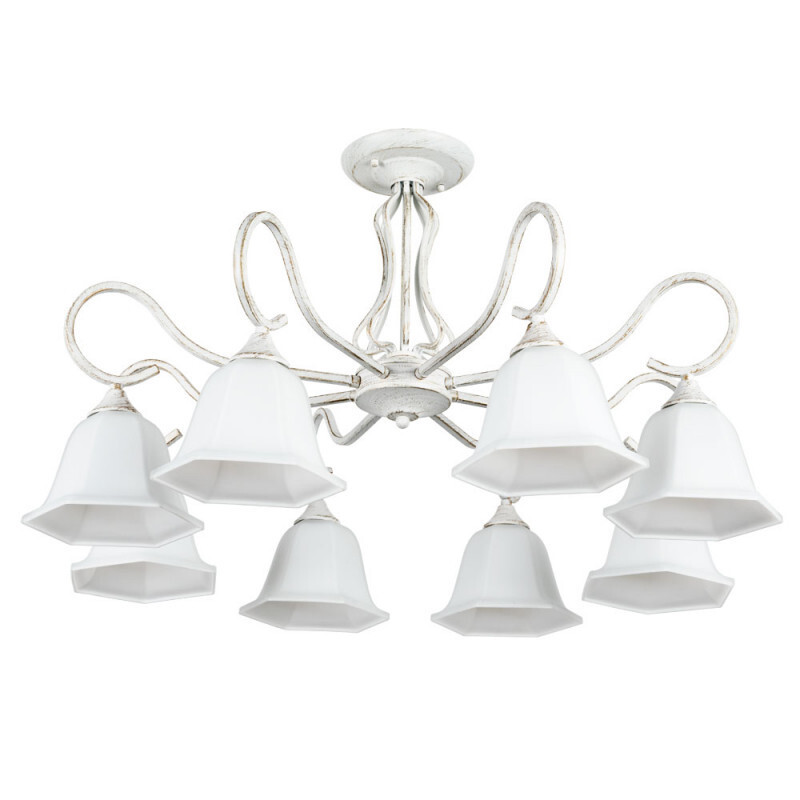 Люстра на штанге Arte Lamp A2714PL-8WG