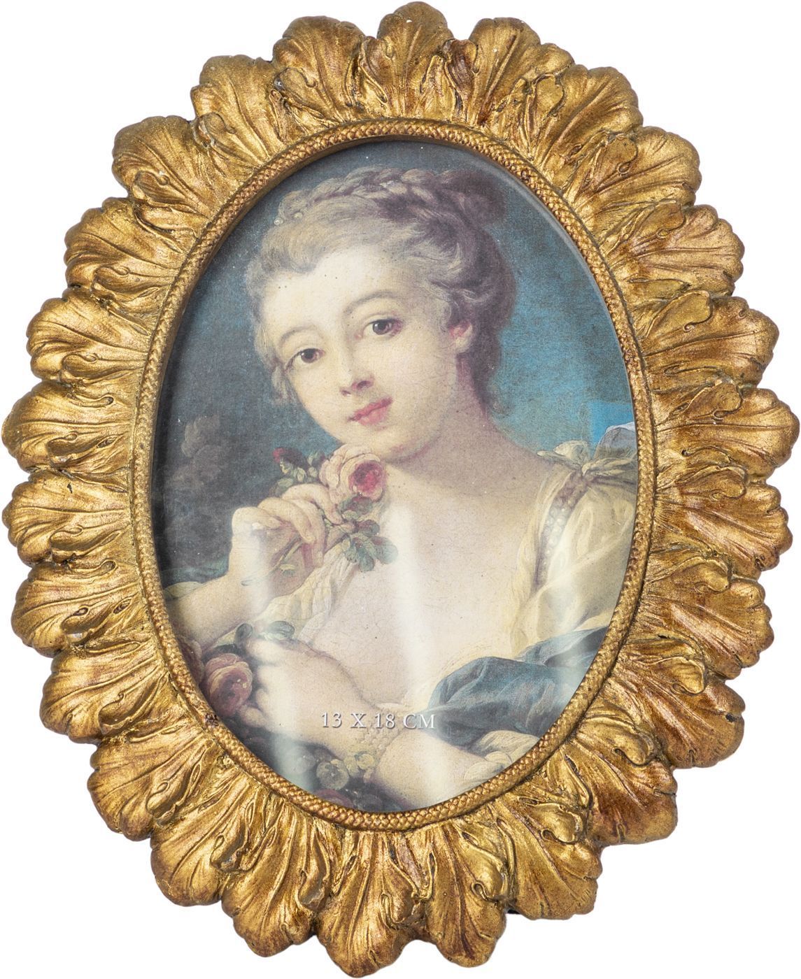 Фоторамка настольно-настенная, под старину Glasar 28-649