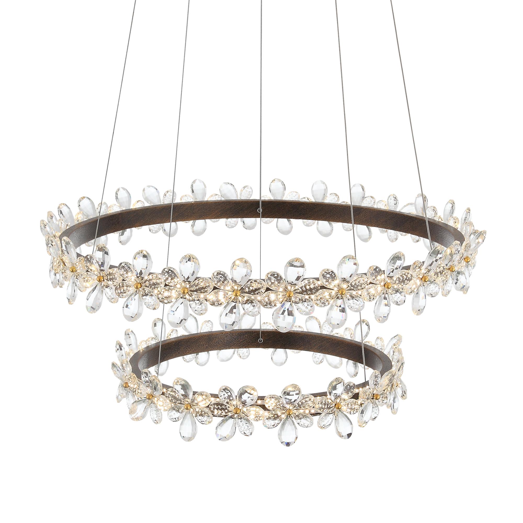 Кольцевая светодиодная люстра KRAFUR by ImperiumLoft