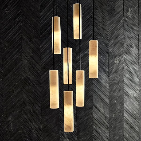 ПОДВЕСКИ СИЛОСА-BIANCO CARRARA D60 by ImperiumLoft