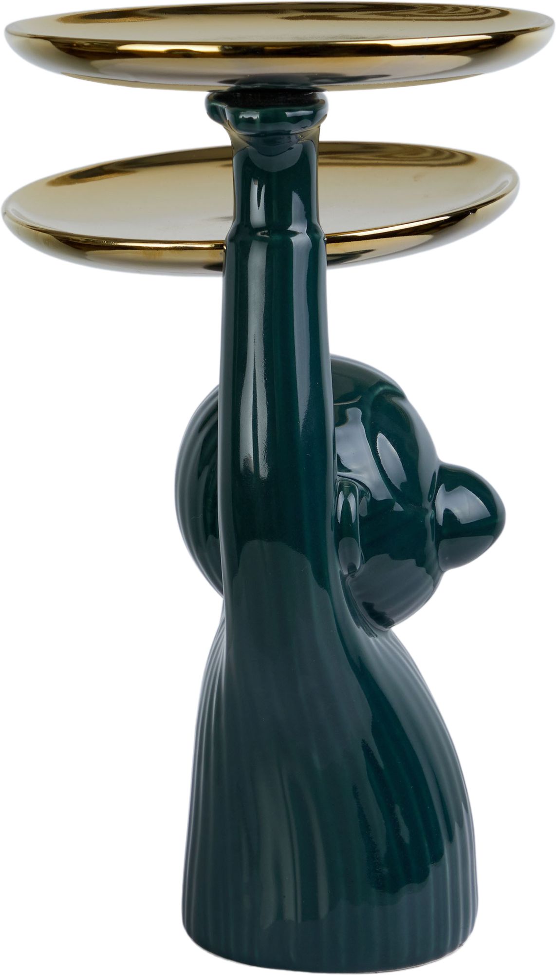 Блюдо декоративное с шимпанзе Glasar 68-014