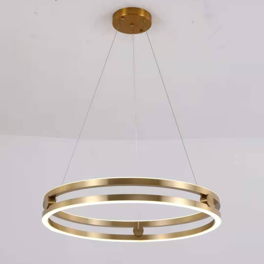 Подвесная люстра MADLEN D100 Brass by ImperiumLoft