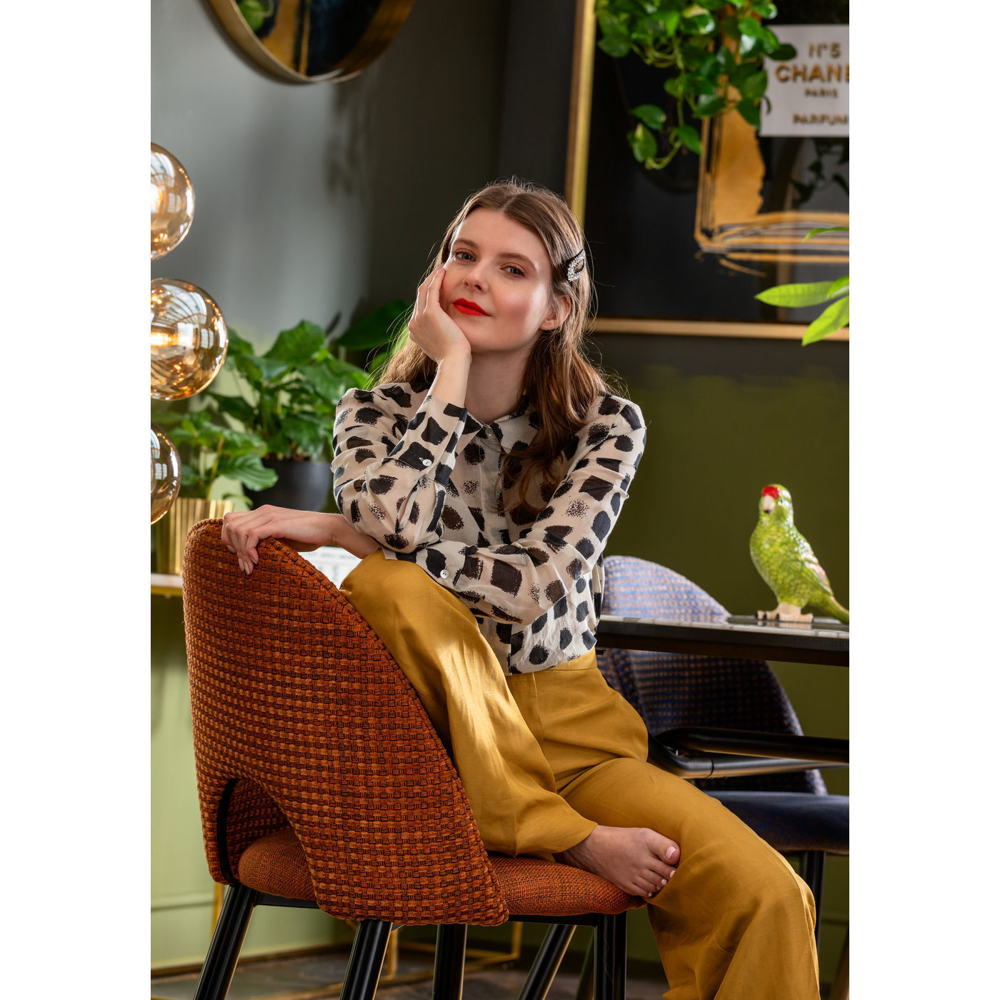 Стул мягкий Hudson 80003 KARE