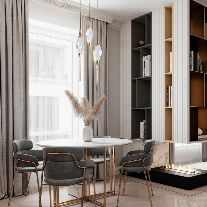 Подвесной светильник MODELUX MS.88921.3 GD