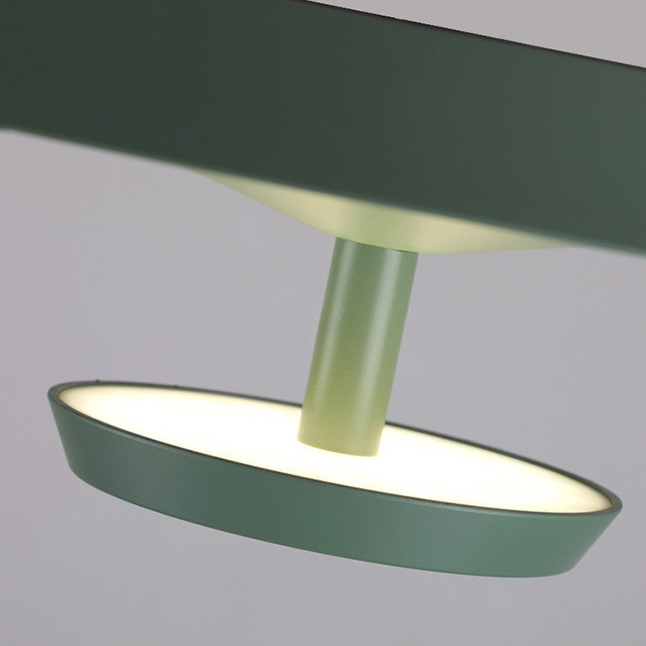 Потолочный светильник LUCRETIA CH Green by ImperiumLoft