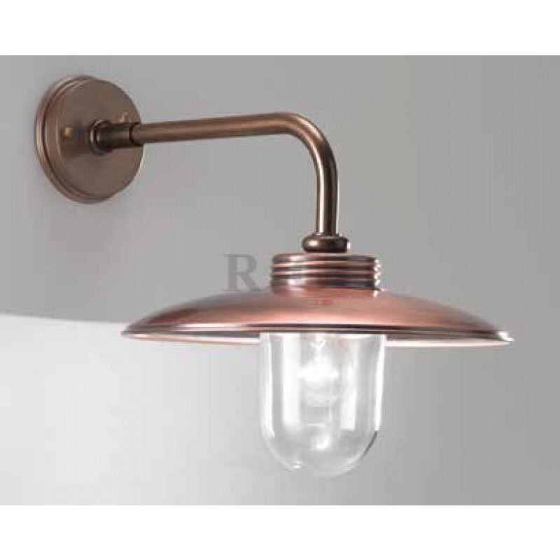 Уличный настенный светильник Cremasco 0172/1AP-BRRA-BI