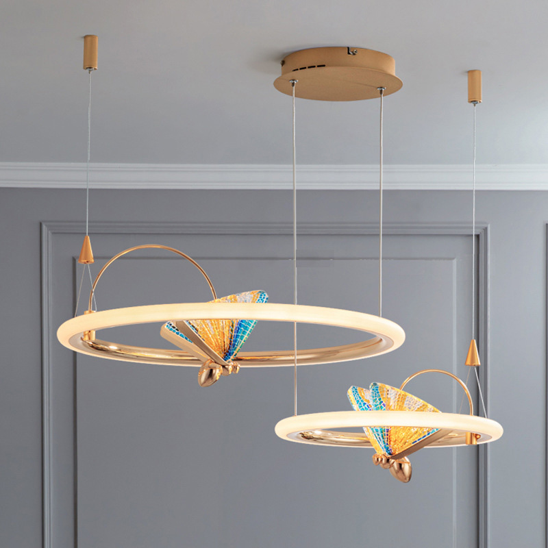 Подвесная люстра AMELIS RING D60 by ImperiumLoft