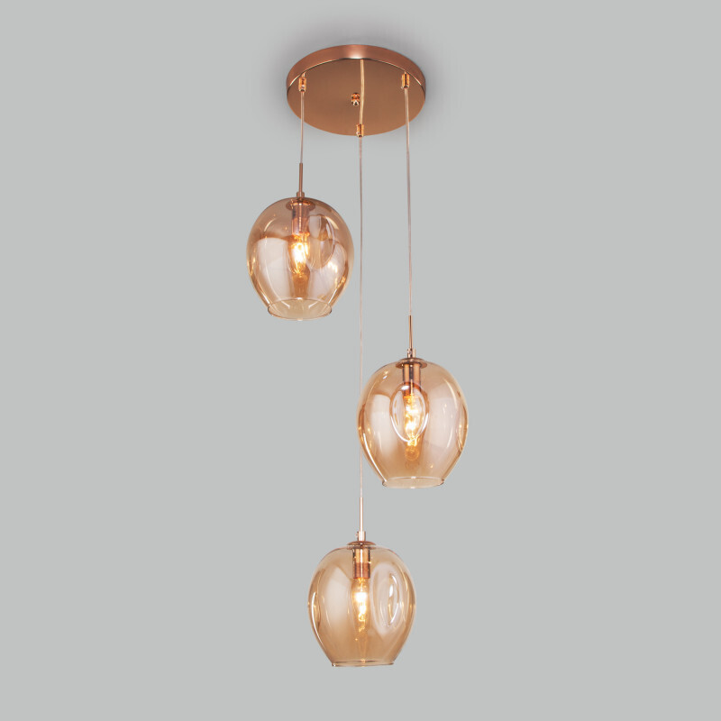 Подвесной светильник Eurosvet 50195/3 золото