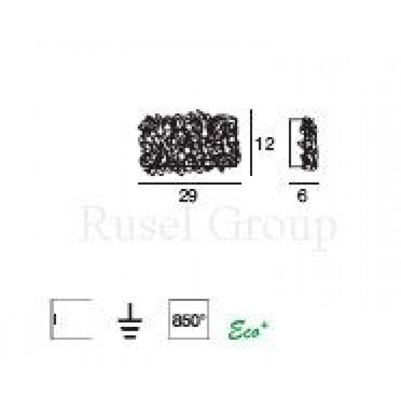 Настенно-потолочный светильник Linea Light Arctic 4668