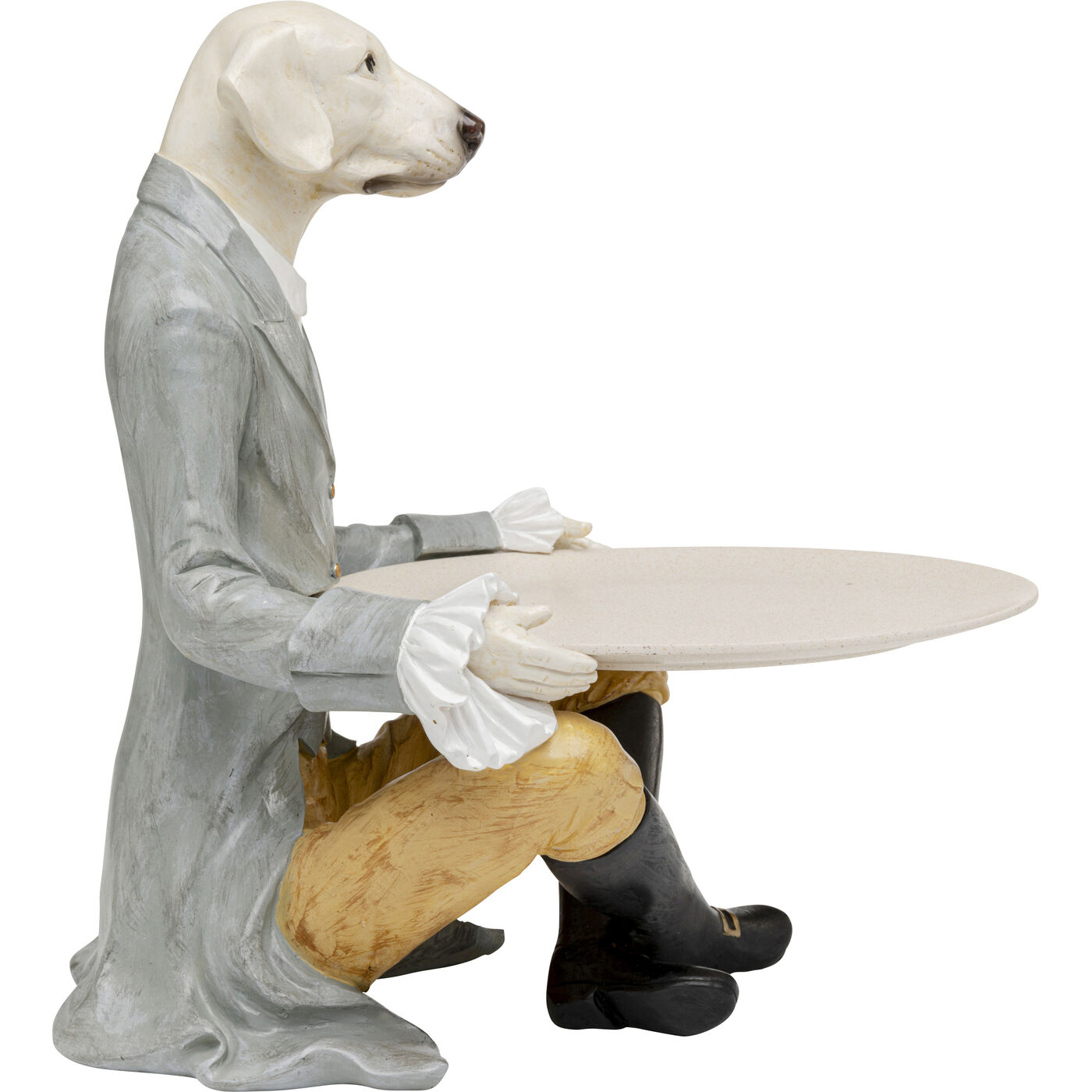 Фигура декоративная Gentleman Dog Tray 29cm KARE 56916