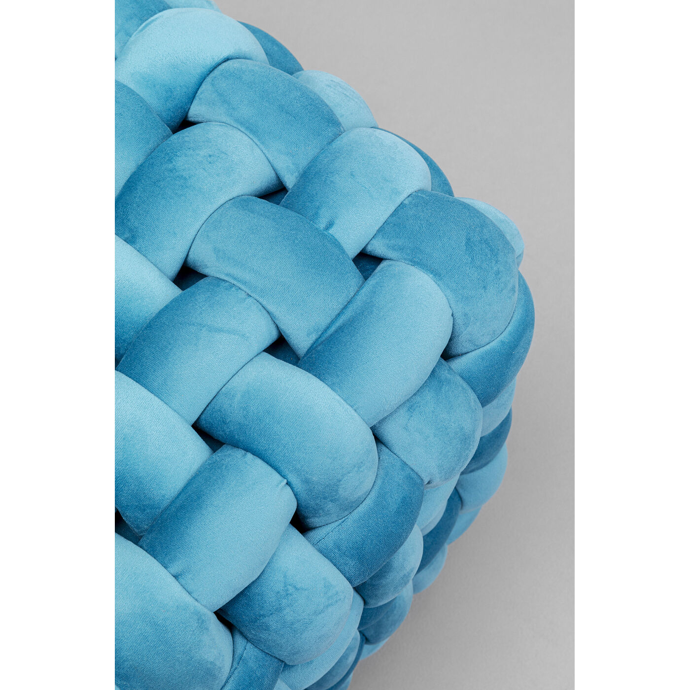 Пуф Weave Square Blue 47x47cm KARE 87998