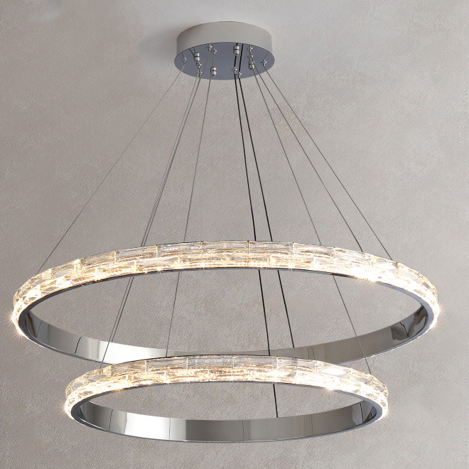 Подвесная люстра CAROLIN D40+60 by ImperiumLoft