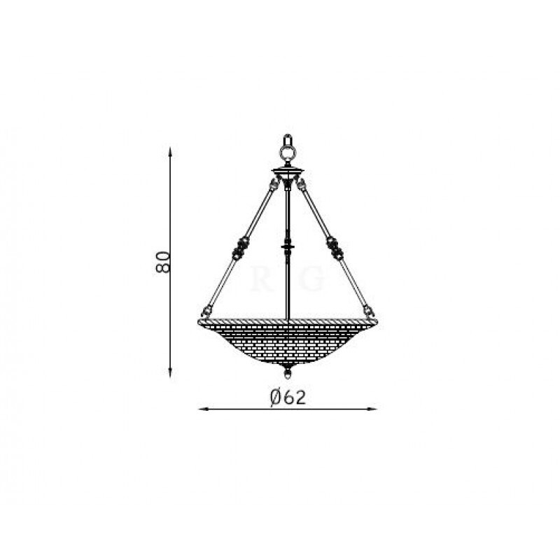 Люстра Zonca Mattoncino 10186/D60