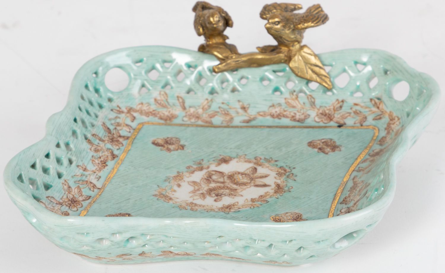 Блюдо с птичками Glasar 31G2022/C157C/HLG1874