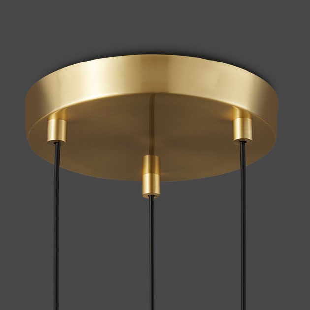 Подвесной светильник ASKER COMBO L3 Black by ImperiumLoft