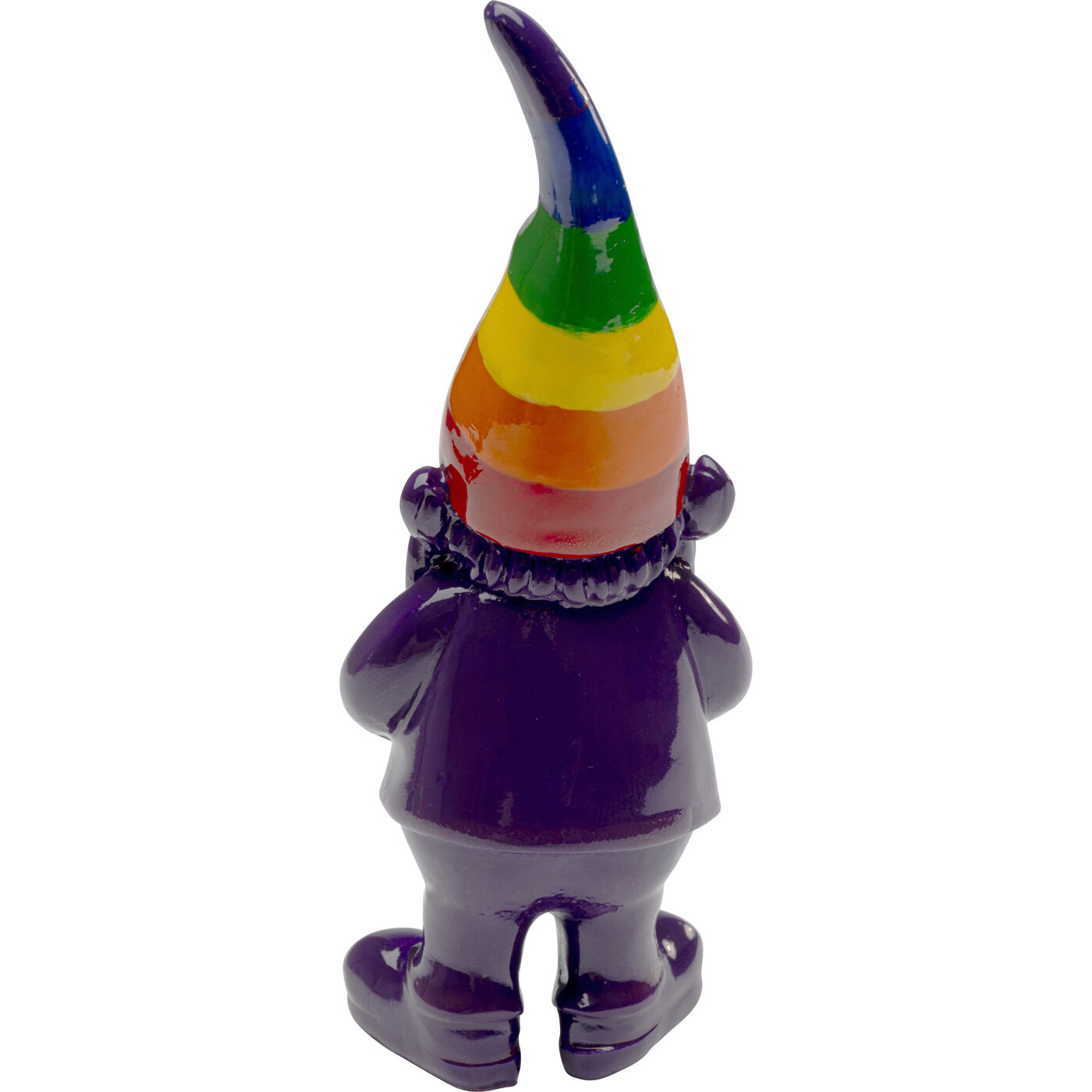 Фигура декоративная Gnome Standing Rainbow Purple 11cm KARE 56642