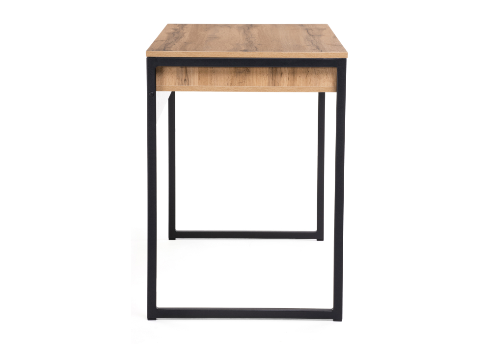 Офисная мебель Woodville Леон Лофт черный матовый / дуб вотан 489683