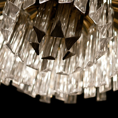 Люстра Delight Collection Odeon 10A black/clear