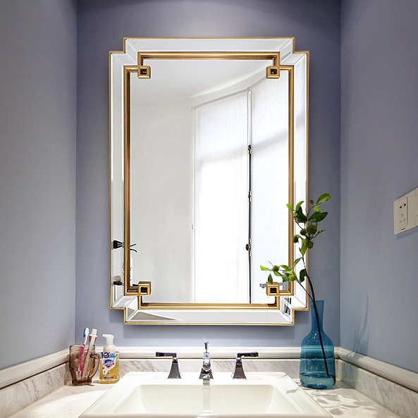 Зеркало в раме York Gold Art-Zerkalo GY203GL