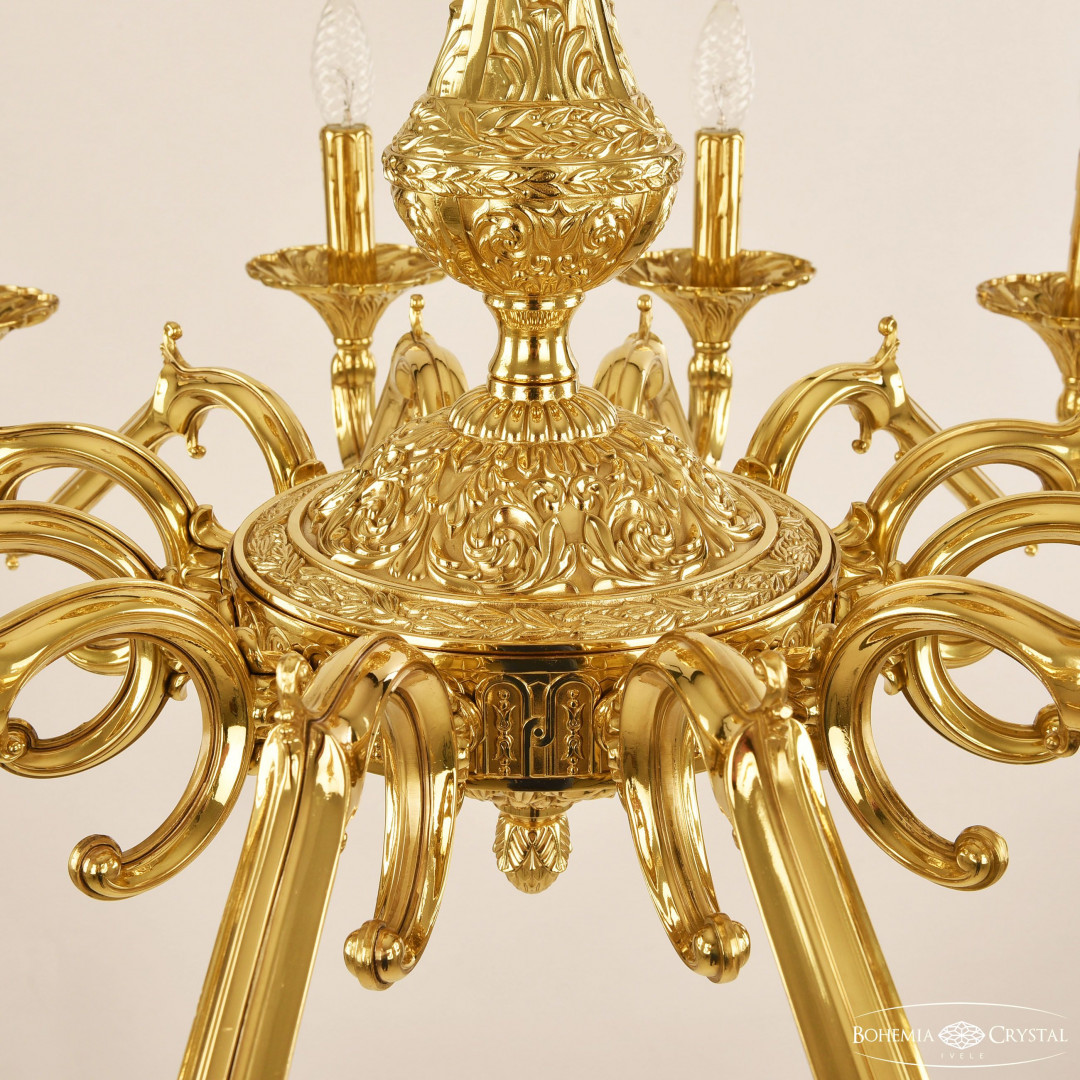 Люстра бронзовая 72102/12/300 G