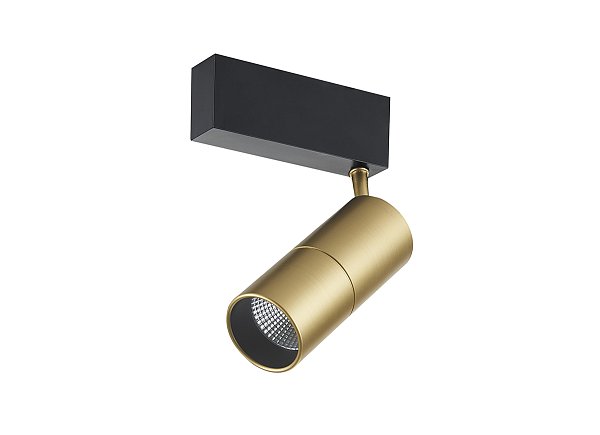 Светодиодный светильник для магнитного шинопровода Donolux DL18789/01M Brass