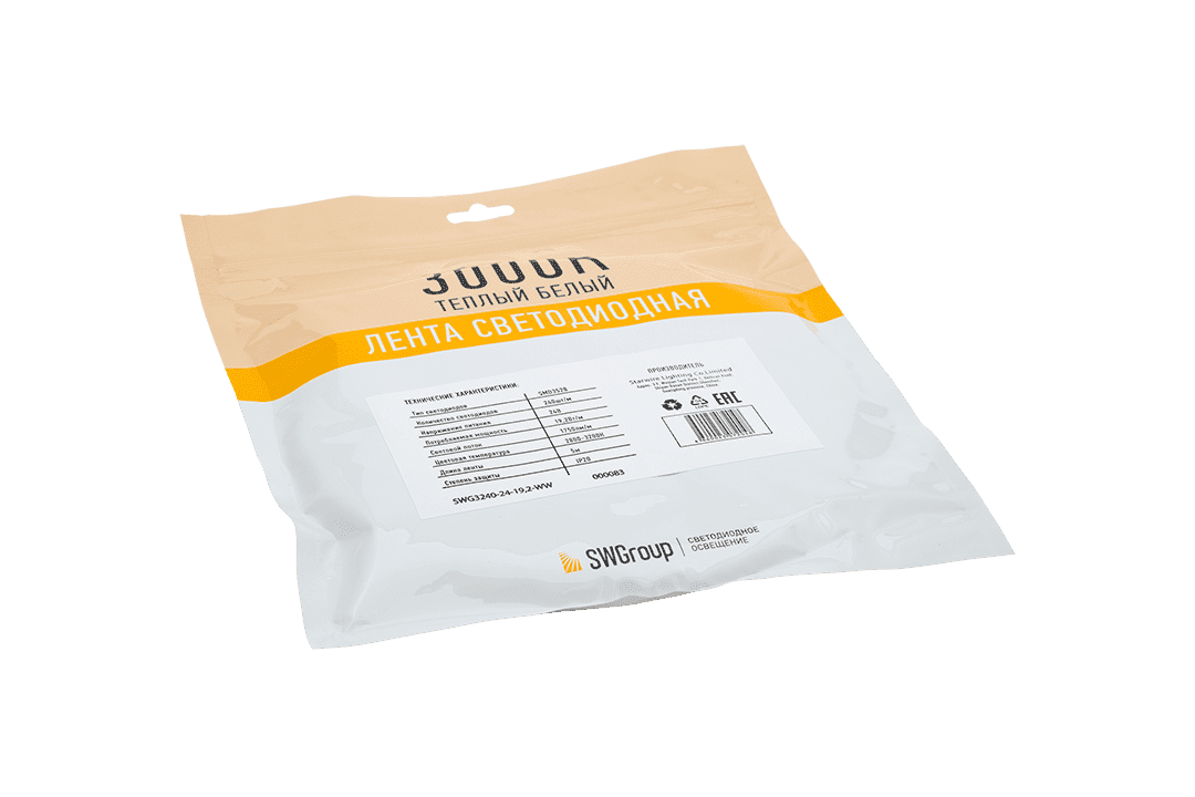 Лента светодиодная SWG SWG3240-24-19.2-WW