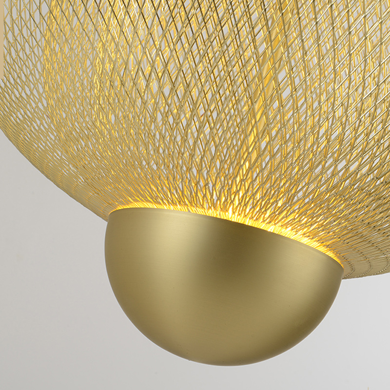 Подвесная люстра MESHMATICA D60 Gold by ImperiumLoft