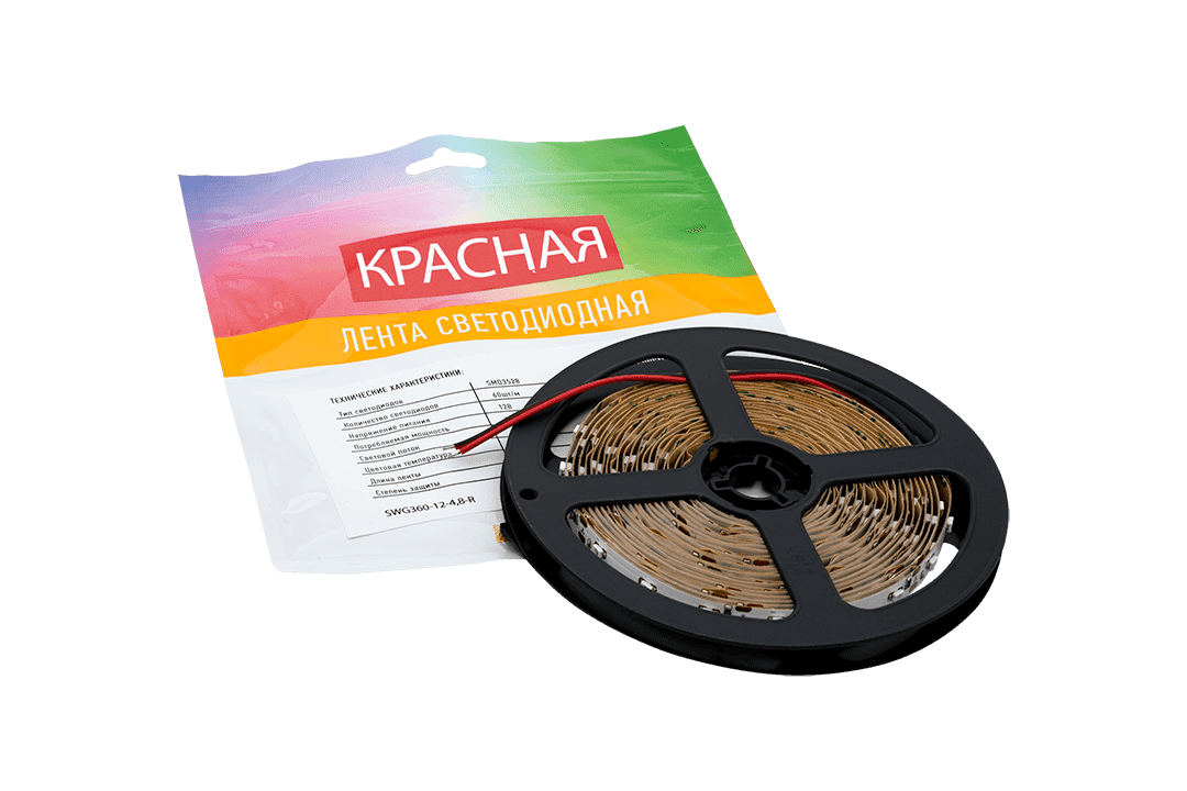 Лента светодиодная SWG SWG360-12-4.8-R