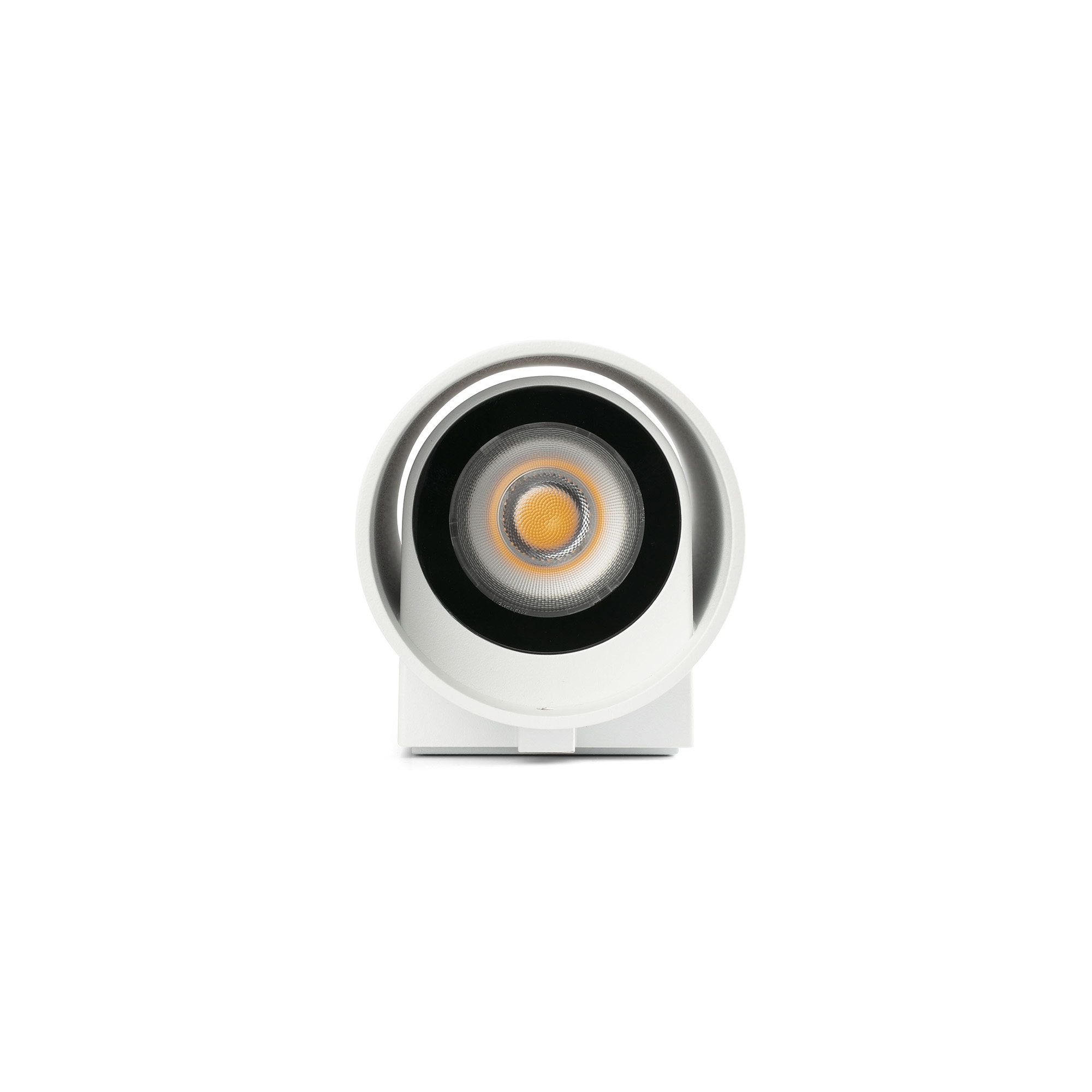 KOV 2L Настенный светильник круглый белый LED 2x6W 2700K 14°/14° Faro