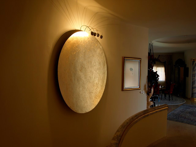 Настенный светильник Catellani & Smith Luna Piena gold