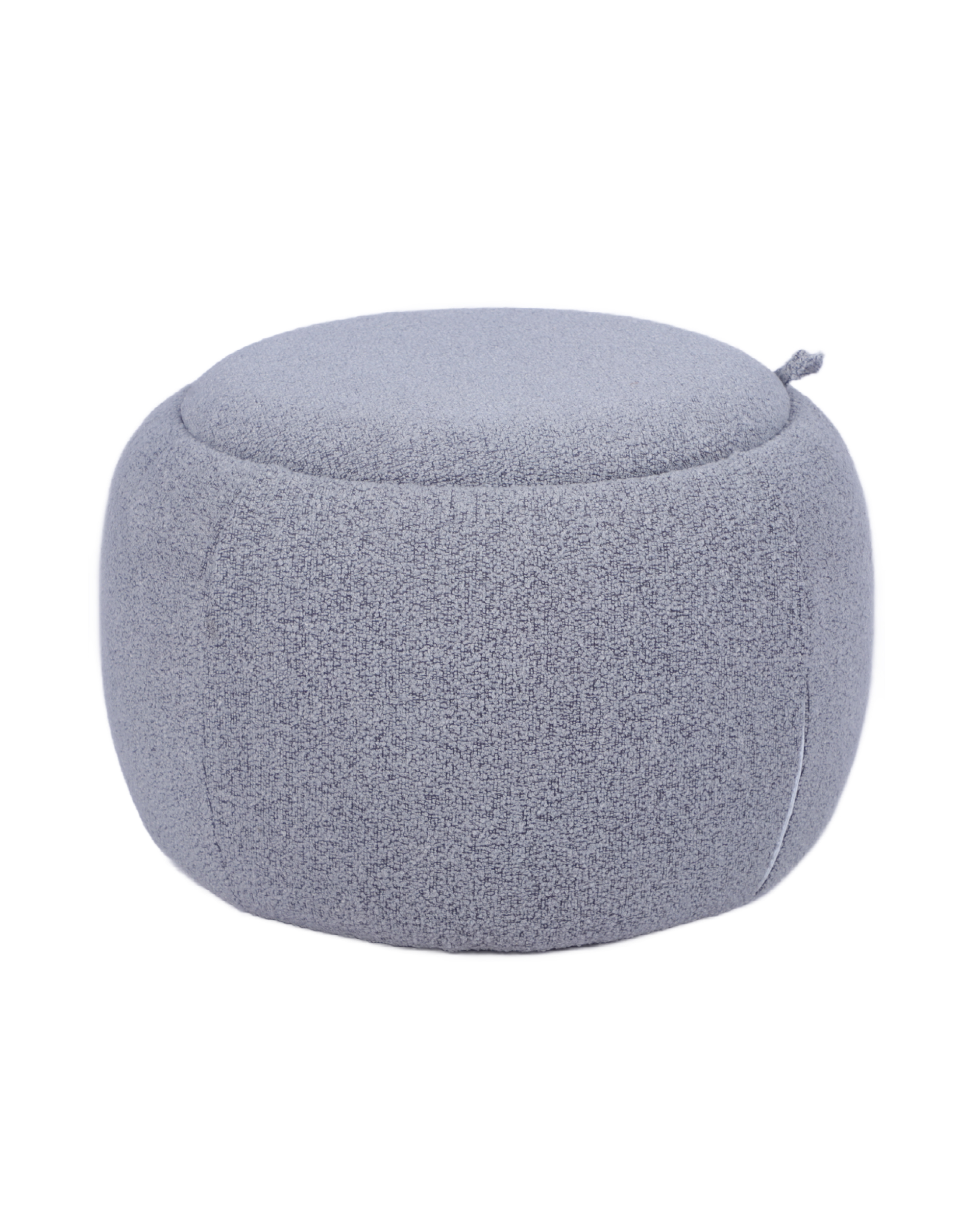 Пуф-столик Люкке с ящиком серый Stool Group