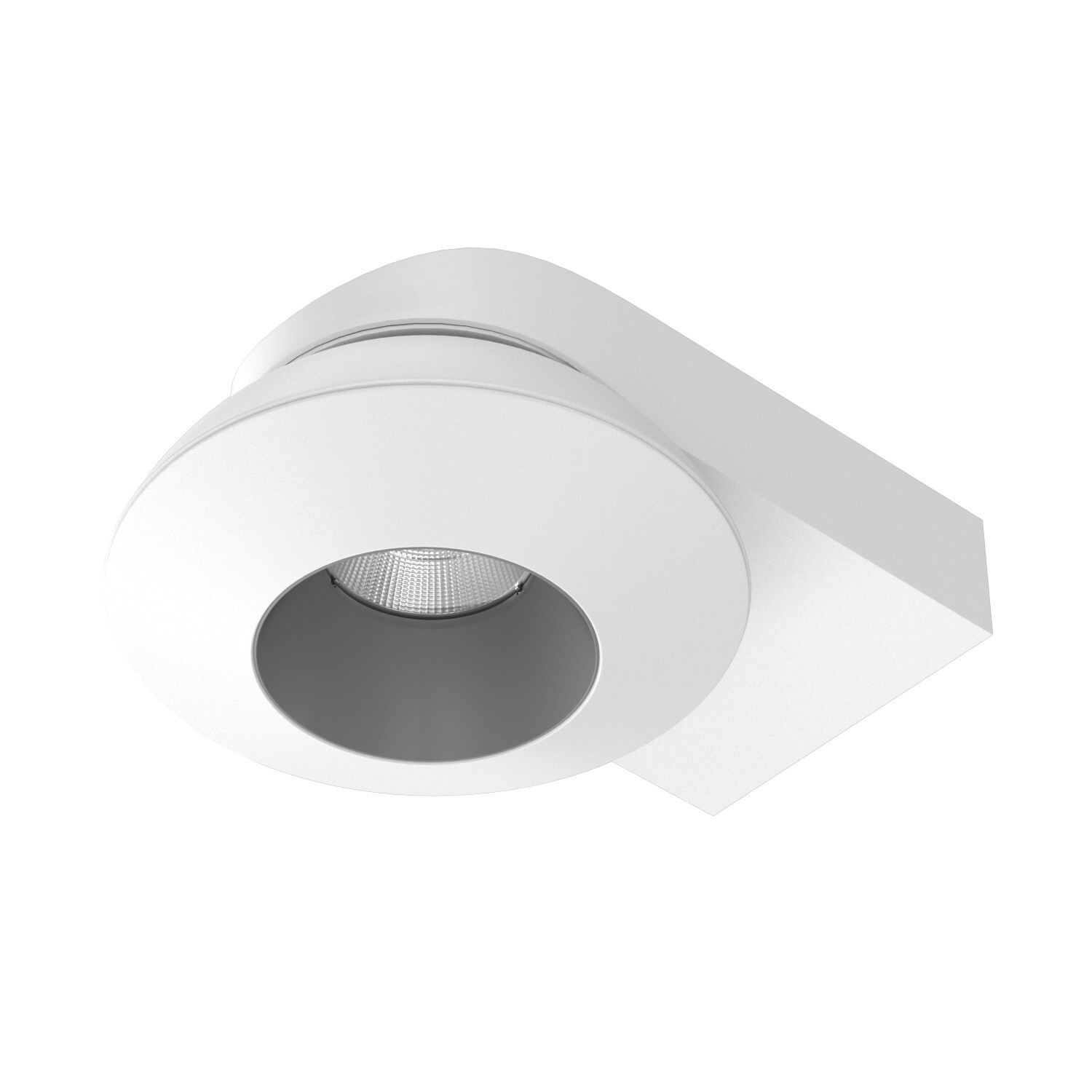 Накладной  светодиодный светильник Ledron KRIS SLIM White-Grey