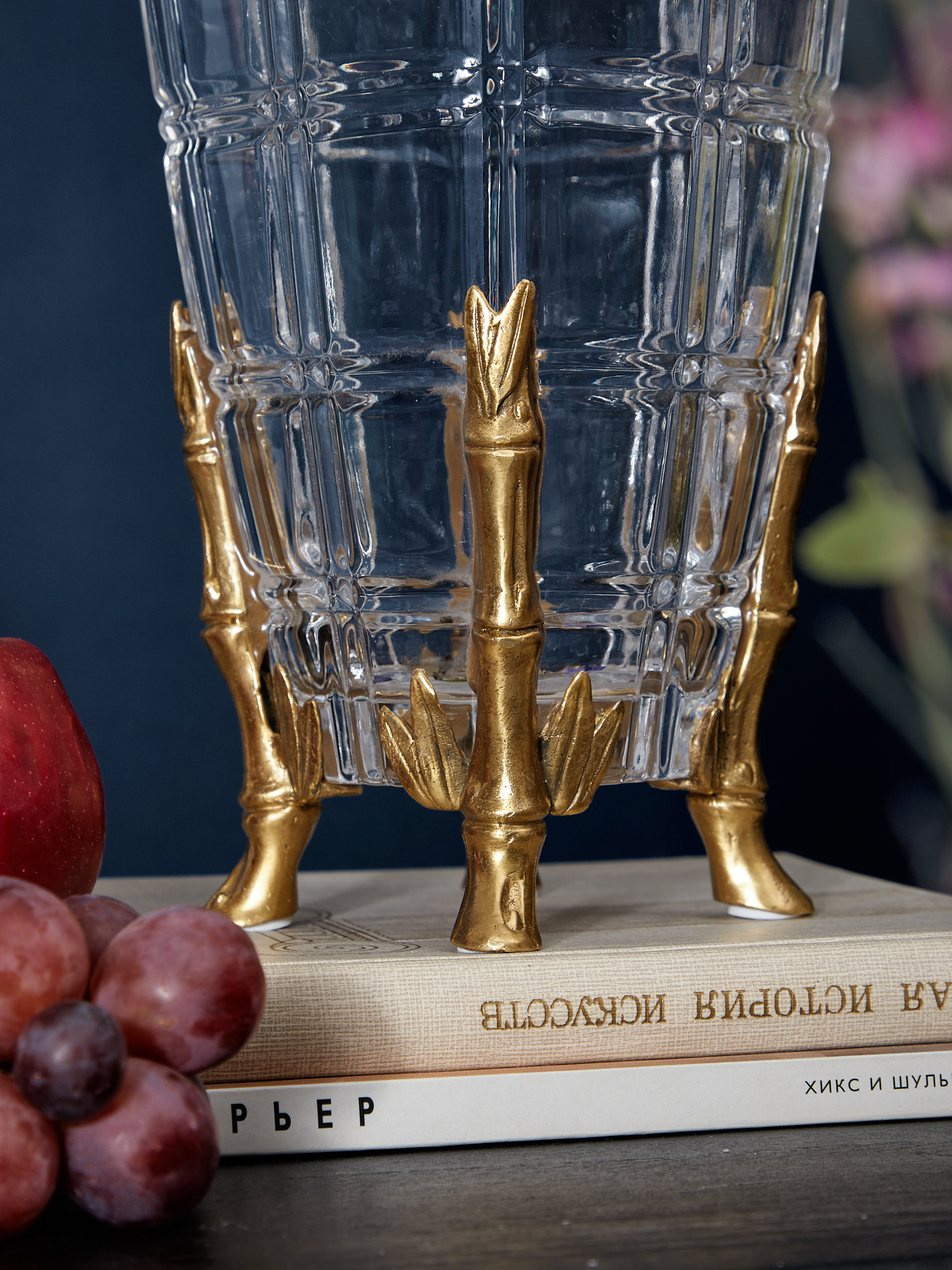 Ваза с птичками Glasar HGL490/1/GLASS