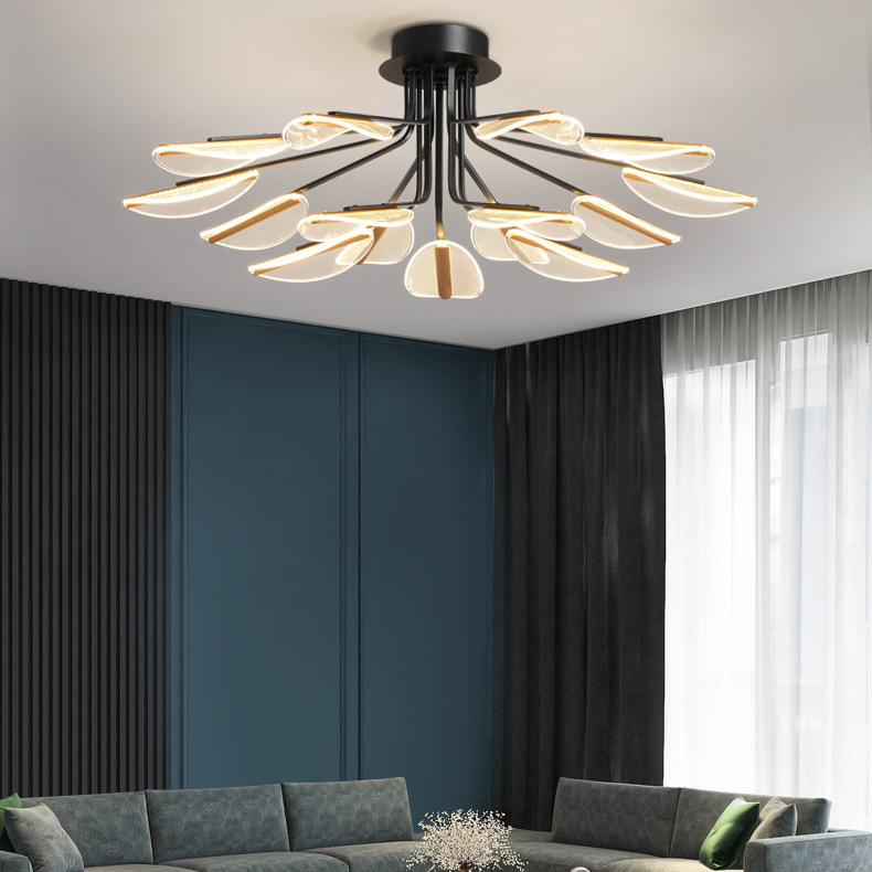 Потолочная люстра VISUAL L8 Brass by ImperiumLoft