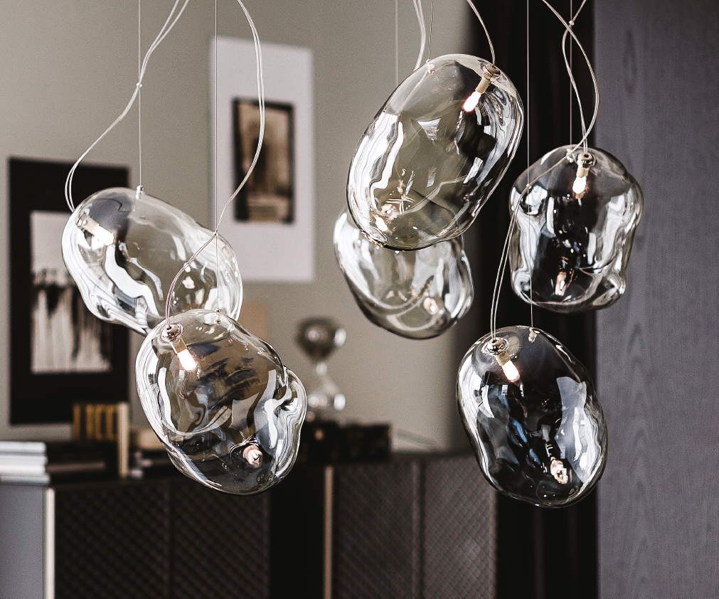 Люстра Cattelan Italia Cloud 6 fume